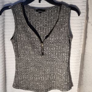 Zippered Tank Top